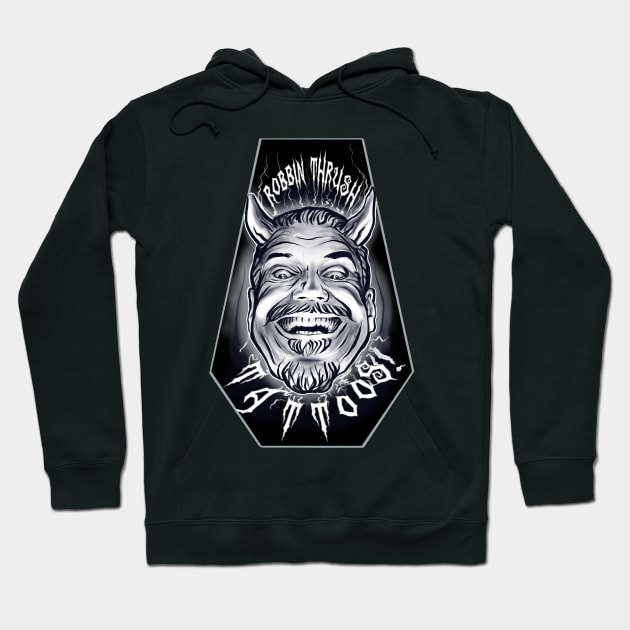 Robbin Thrush Tattoo Art Hoodie by Thrush